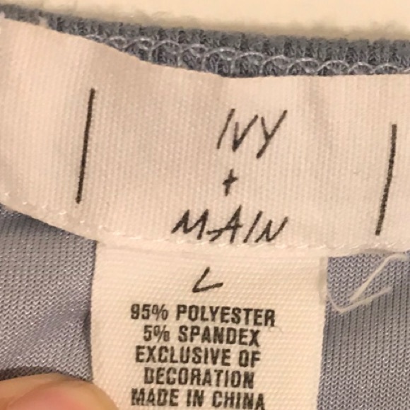 SOLD Velvet Blue Sweater - Picture 3 of 4